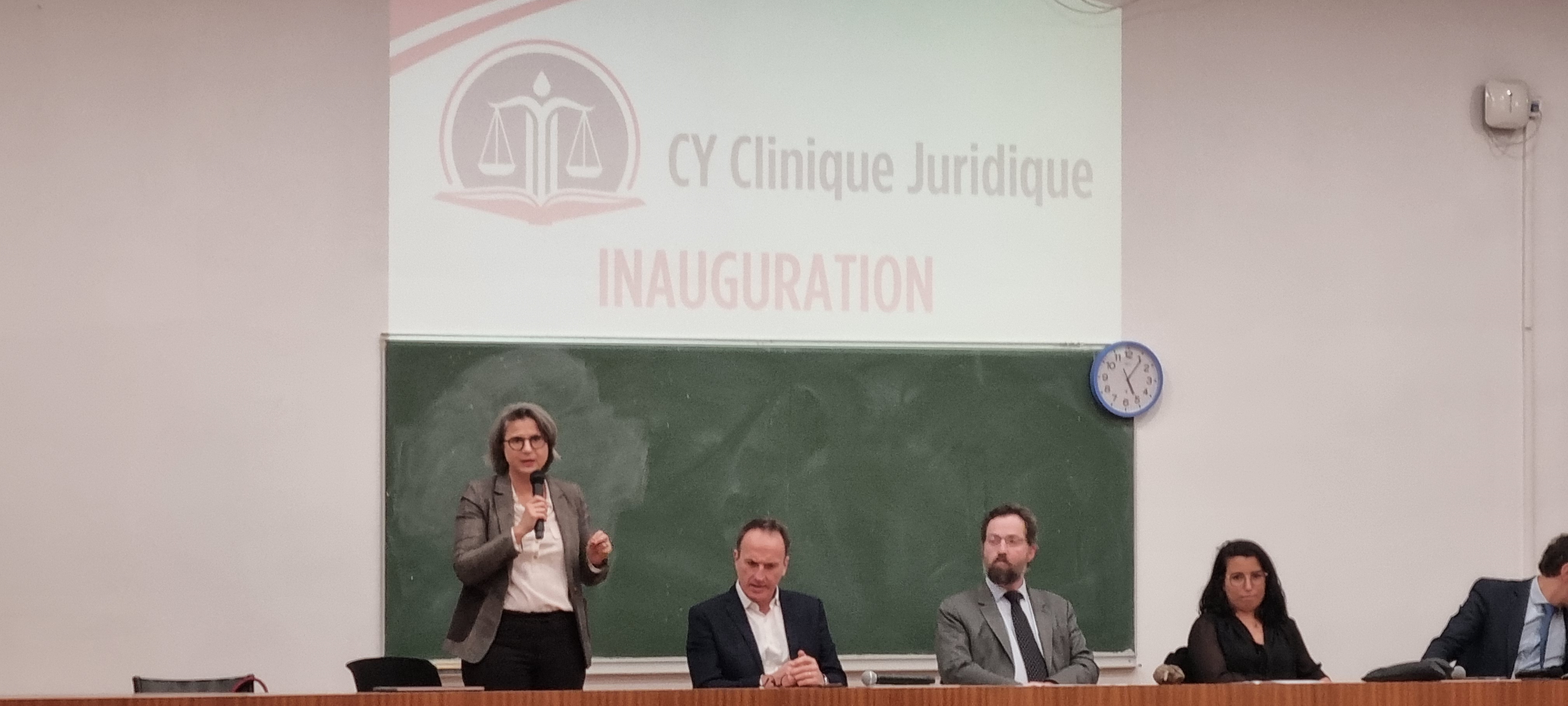 inauguration avec enseignants