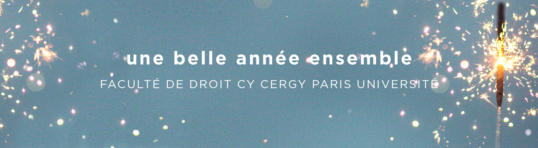 visuel fête avec lumières pour la bonne année