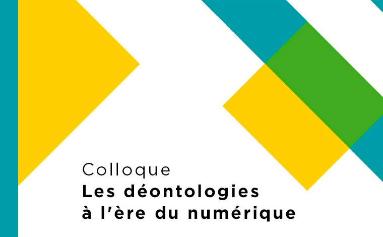 image du colloque déontologie à l'ère numérique