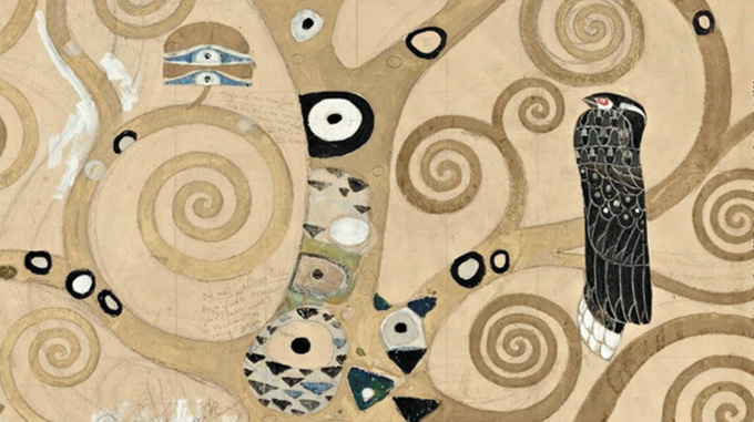 illustration tableau Klimt