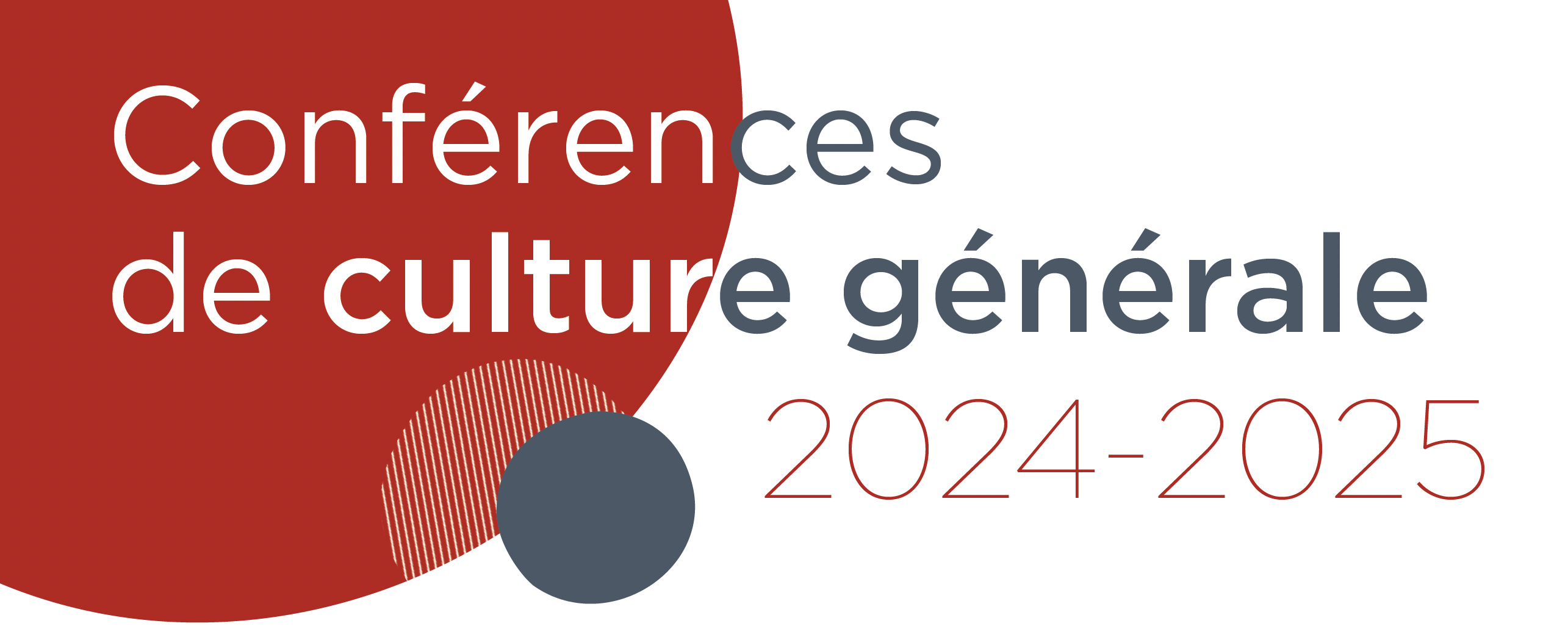 Conférence de culture général 2024-25