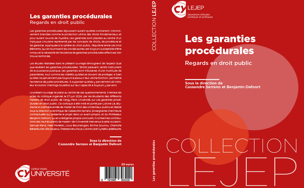 page et dos de couverture de l'ouvrage