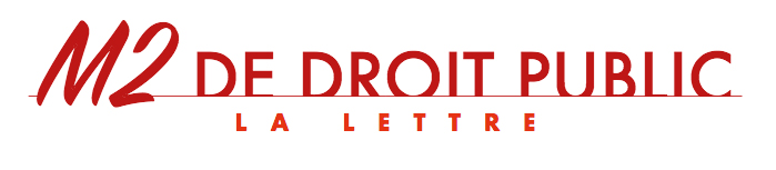 texte avec le logo de la lettre de droit public