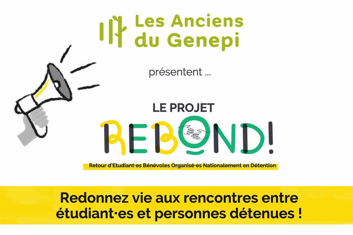 Conférence Association REBOND pour redonner vie aux rencontres entre étudiant⸱es et personnes détenues