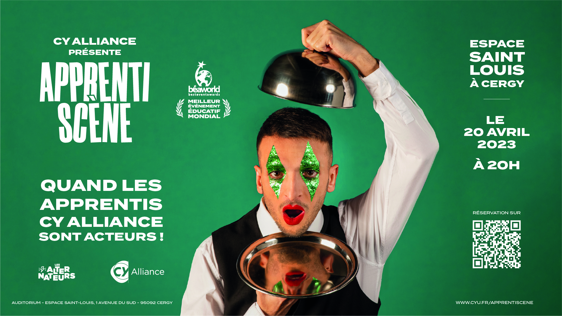 Prenez vos places pour assister au spectacle Apprentiscène CY Alliance