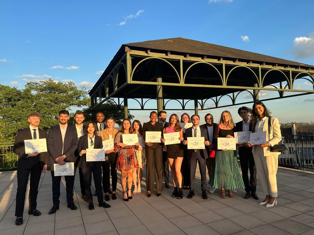 Remise des diplômes pour le Master 2 DJCE